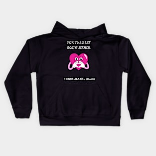 For The Best godmather Kids Hoodie